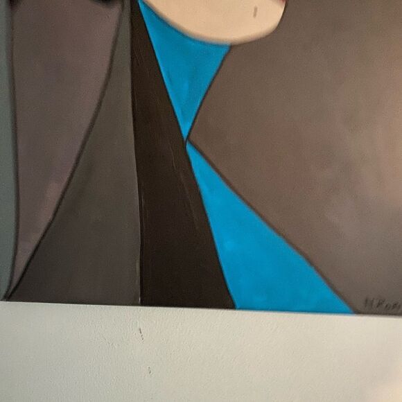 Original Abstract Art Painting 20x24 Signed - Picture 6 of 6